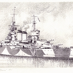 1941 - Corazzata 'Andrea Doria'